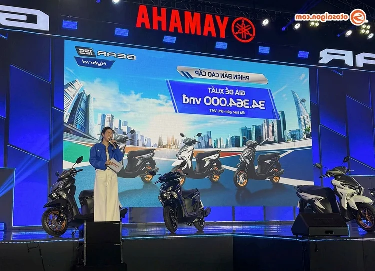 Yamaha GEAR 125 Hybrid: The New Affordable Urban Scooter with Advanced Hybrid Technology