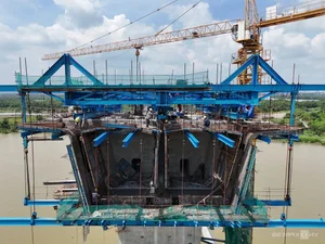 Progress Update on the Largest Bridge Along Ho Chi Minh City’s Ring Road 3 - image 1