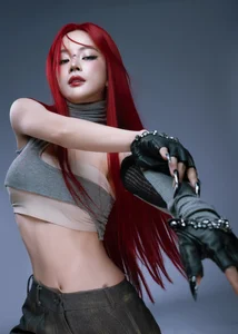 Fiery Red Hair Trends: How Top Celebrities are Rocking Bold and Vibrant Hairstyles This Season - image 10