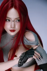 Fiery Red Hair Trends: How Top Celebrities are Rocking Bold and Vibrant Hairstyles This Season - image 2