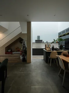Modern Minimalist Sanctuary: A 235m² Da Nang Home Designed for Seamless Family Connection and Light - image 0