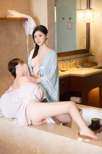 Elegant Traditional Chinese Hanfu Couple Photography Gallery - Doubanjiang Portrait Series - image 28