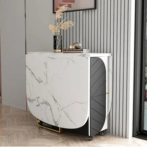 BA36 Smart Foldable Dining Table: Space-Saving Modern Home Design - image 3