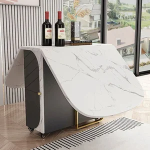 BA36 Smart Foldable Dining Table: Space-Saving Modern Home Design - image 0