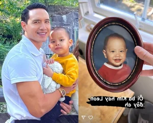Ho Ngoc Ha Shares Rare Youth Photo of Kim Ly, Fans Predict Leon Will Be His Twin - image 11