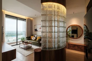 Transforming a 65 Square Meter Apartment with a Stunning Oasis-Inspired Dining Area - image 2