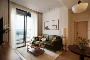 Transforming a 65 Square Meter Apartment with a Stunning Oasis-Inspired Dining Area - image 8