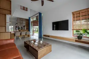 Explore Modern Tiled Roof House: Traditional charm meets green living, ideal architecture for a peaceful retirement. - image 1