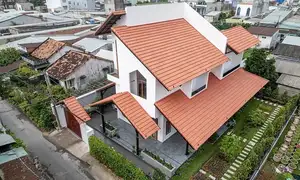 Explore Modern Tiled Roof House: Traditional charm meets green living, ideal architecture for a peaceful retirement. - image 10