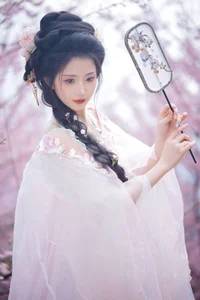 Ethereal Cherry Blossom Muse - YiTuYu Art Language Vol.8949 Tu Ya W - image 19