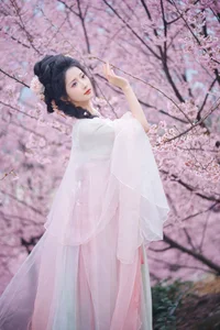 Ethereal Cherry Blossom Muse - YiTuYu Art Language Vol.8949 Tu Ya W - image 17