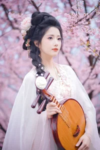 Ethereal Cherry Blossom Muse - YiTuYu Art Language Vol.8949 Tu Ya W - image 5