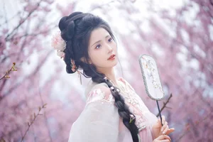Ethereal Cherry Blossom Muse - YiTuYu Art Language Vol.8949 Tu Ya W - image 11