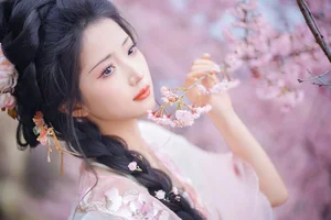 Ethereal Cherry Blossom Muse - YiTuYu Art Language Vol.8949 Tu Ya W - image 18