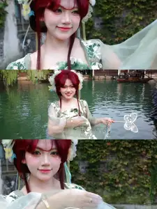 Bao Han Helia Transforms into a Fairy in Ancient Chinese Town: A Mesmerizing Hanfu Photoshoot - image 6