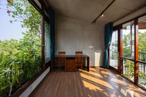 Innovative 64m2 Townhouse Design: An Urban Bird’s Nest Surrounded by Lush Greenery - image 6