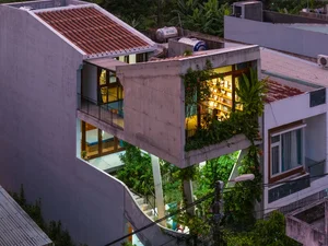 Innovative 64m2 Townhouse Design: An Urban Bird’s Nest Surrounded by Lush Greenery - image 11