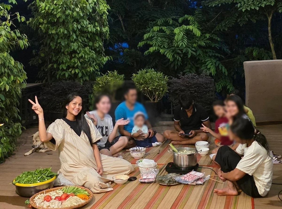 H'Hen Nie Embraces Motherhood: A Peaceful Retreat in Her Hometown