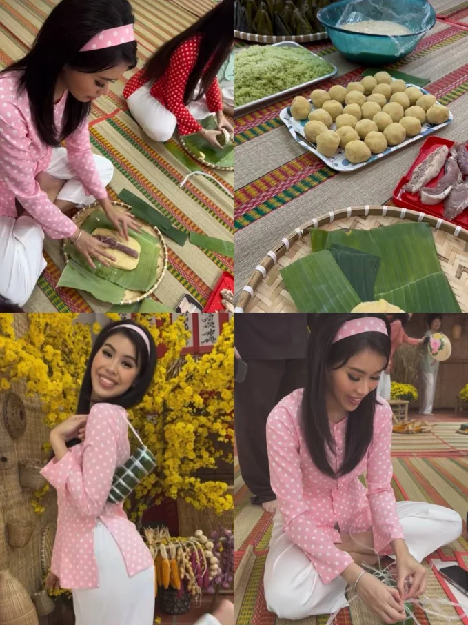 Vietnamese Rich Kids Celebrate Lunar New Year with Traditional Tet Comfort Foods