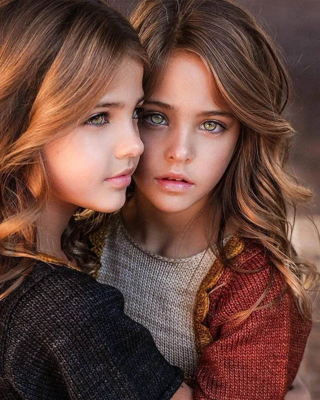 World's Most Beautiful Twins Showcase Their Stunning Grown-Up Looks