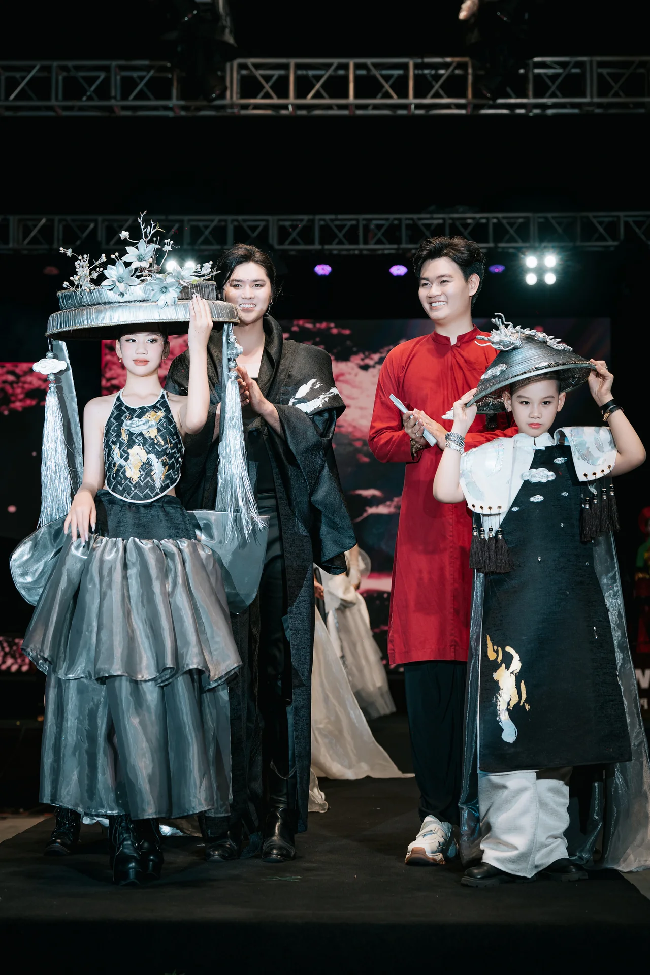 Cultural Fusion: Child Models Showcase High Fashion to the Rhythms of Traditional Folk Music