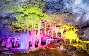 Explore Russia's Stunning Colorful Kungur Ice Cave - image 0