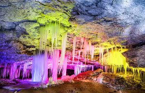Explore Russia's Stunning Colorful Kungur Ice Cave - image 2