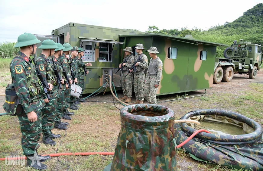 Joint Military Training Exercises Between Vietnam and China Land Forces