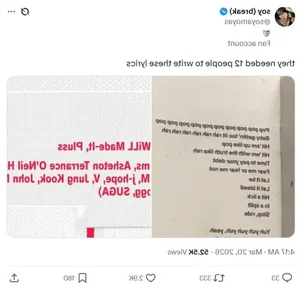 BTS Faces Criticism Over Lyric Quality in Arirang Album - image 1