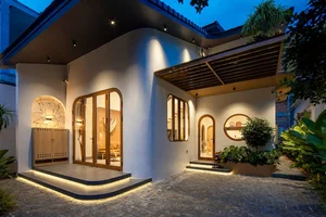 Stunning 170m² Da Nang Home: Terracotta Facade and Spiral Stairs - image 19