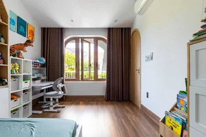 Stunning 170m² Da Nang Home: Terracotta Facade and Spiral Stairs - image 20