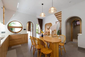 Stunning 170m² Da Nang Home: Terracotta Facade and Spiral Stairs - image 17