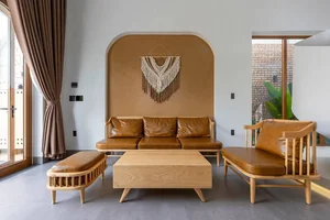 Stunning 170m² Da Nang Home: Terracotta Facade and Spiral Stairs - image 27