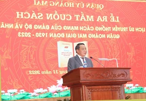 New History Book Released: The Revolutionary Journey of Hoang Mai District (1930 - 2023) - image 2