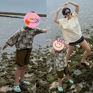 Son Ye Jin and Hyun Bin Spotted on Rare Beach Outing with Their Growing Son - image 4