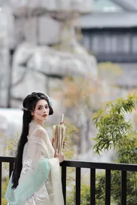 Elegant Garden Portraits: Yu Wen in Art Language Vol.6248 - image 10