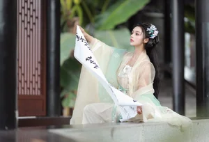 Elegant Garden Portraits: Yu Wen in Art Language Vol.6248 - image 20
