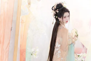 Elegant Visuals in YiTuYu Art Language Vol.5606 with Qi Luo Sheng De Xiao Su Su - image 10