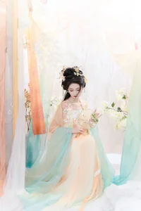 Elegant Visuals in YiTuYu Art Language Vol.5606 with Qi Luo Sheng De Xiao Su Su - image 25