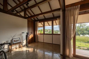 Sustainable Living in Chiang Mai: A Single-Story Retreat Crafted from Recycled Wood and Natural Elements - image 25