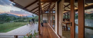 Sustainable Living in Chiang Mai: A Single-Story Retreat Crafted from Recycled Wood and Natural Elements - image 9