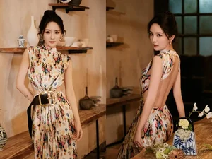 Toc Tien Shines Alongside Yang Mi and Baifern Pimchanok at LOEWE Crafted Exhibition - image 6
