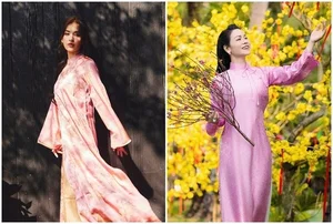 Vietnamese Beauties Celebrate Spring in Traditional Ao Dai Fashion - image 3