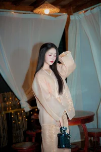 YiTuYu Art Language Vol.9671: Elegant 19-Photo Set Featuring Wu Yue - image 18