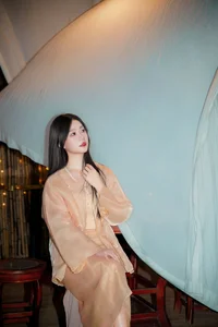 YiTuYu Art Language Vol.9671: Elegant 19-Photo Set Featuring Wu Yue - image 15