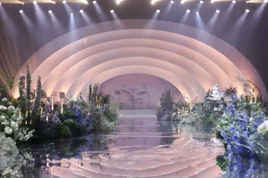 Diem My 9X’s Dreamy Wedding Venue Simulates a River of Love - image 1