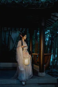 YiTuYu Art Language Vol.9919: Elegant Portraiture Featuring Model Xiao Qian - image 9
