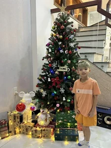 Pham Thanh Thao Brings Her Two Children to Vietnam for the First Time - image 6