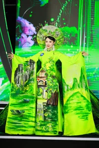 The Inspiring Portrait of the Phu Tho Native Crowned Miss Ambassador - image 3