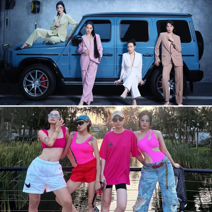 Vbiz Celebrity Moms Reunion: Diệp Lâm Anh and Đàm Thu Trang Celebrate 14 Years of Friendship on Glamorous Vacation